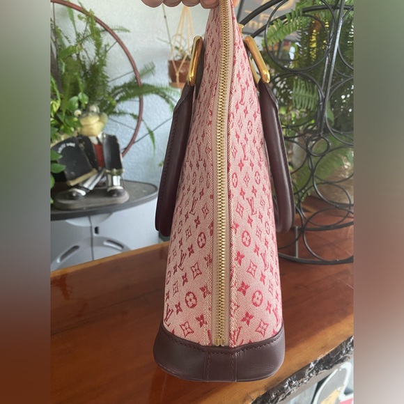 Louis Vuitton Vintage Monogram Mini Lin Alma Haut Satchel W/COA - Picture 4 of 16